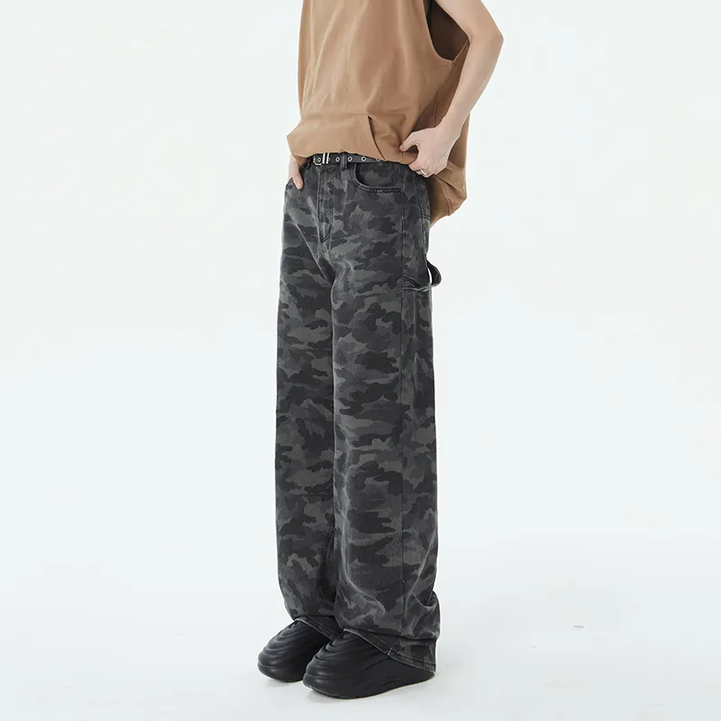 BLANC & ECLARE Jeans Unisex Camouflage-3