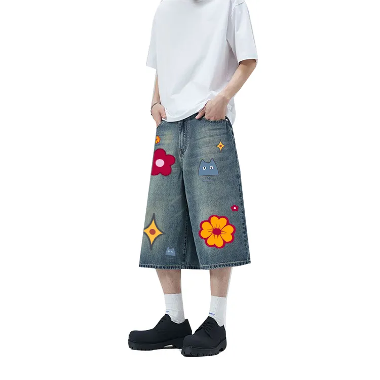 BLANC & ECLARE Denim Shorts Unisex-3