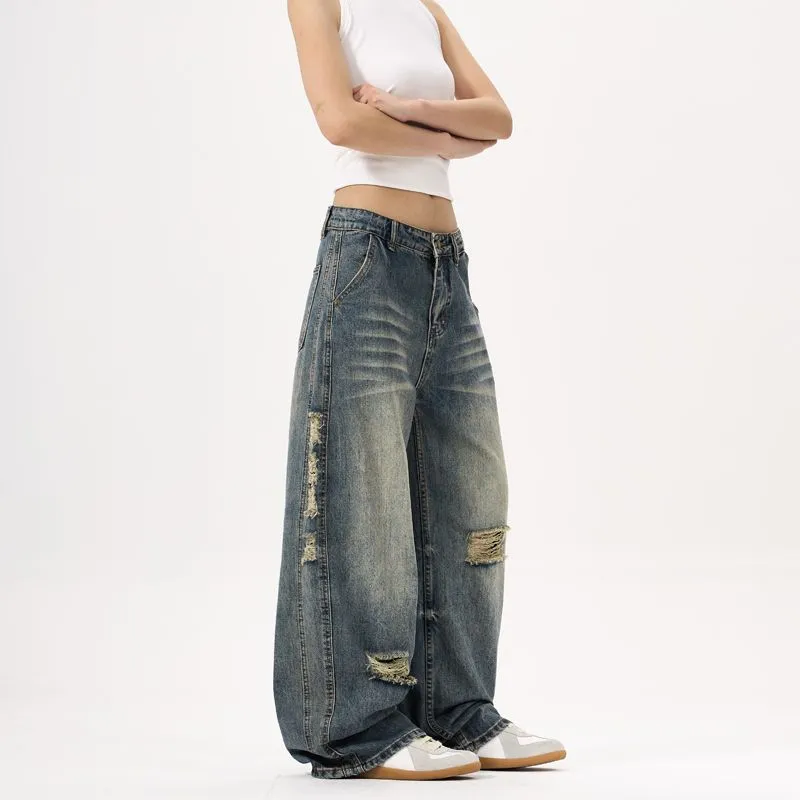 BLANC & ECLARE Jeans Unisex Vintage Blue-4
