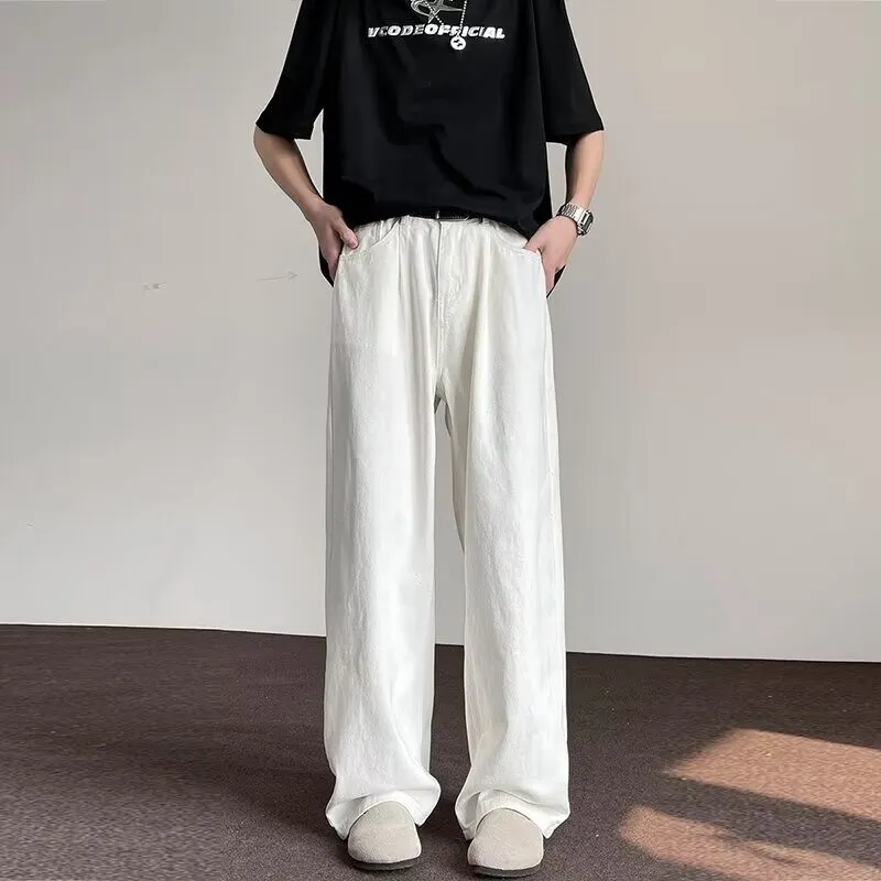 BLANC & ECLARE Jeans Unisex White-4