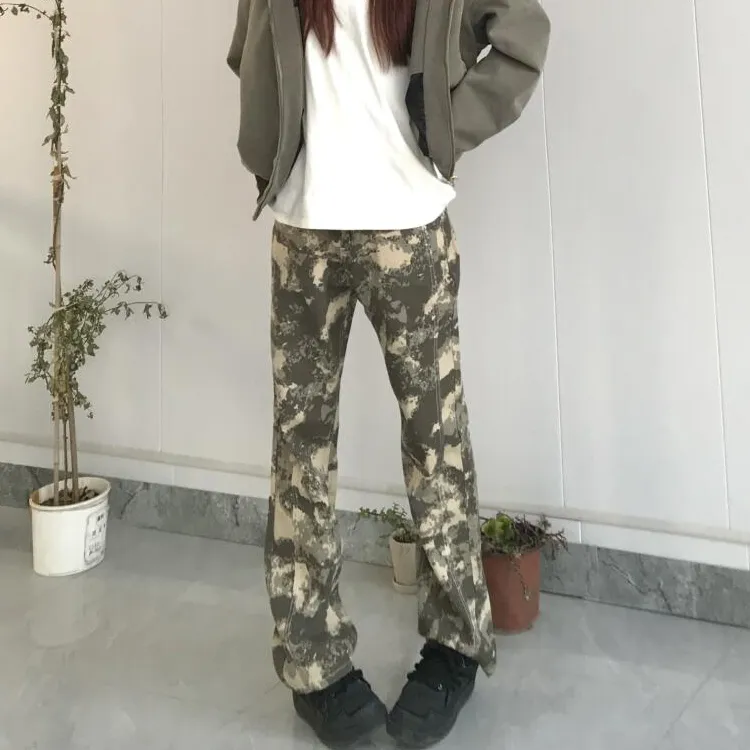 BLANC & ECLARE Jeans Unisex Camouflage-1