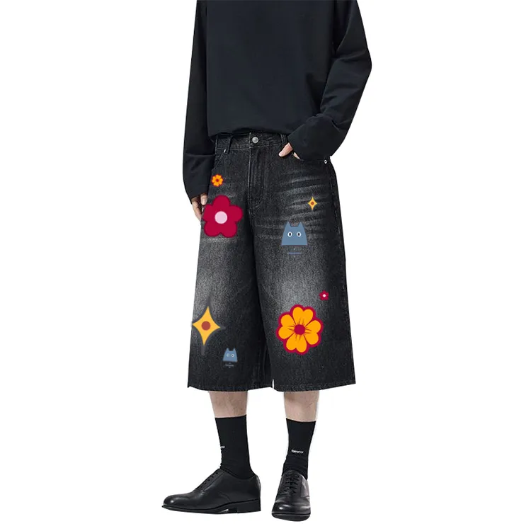 BLANC & ECLARE Denim Shorts Unisex-13