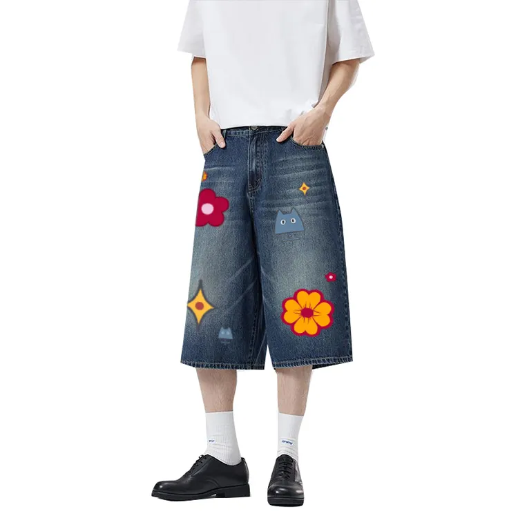BLANC & ECLARE Denim Shorts Unisex-17