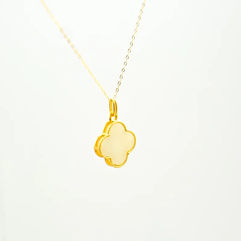 UJAT Hetian Jade Pendants White Jade Women's-2