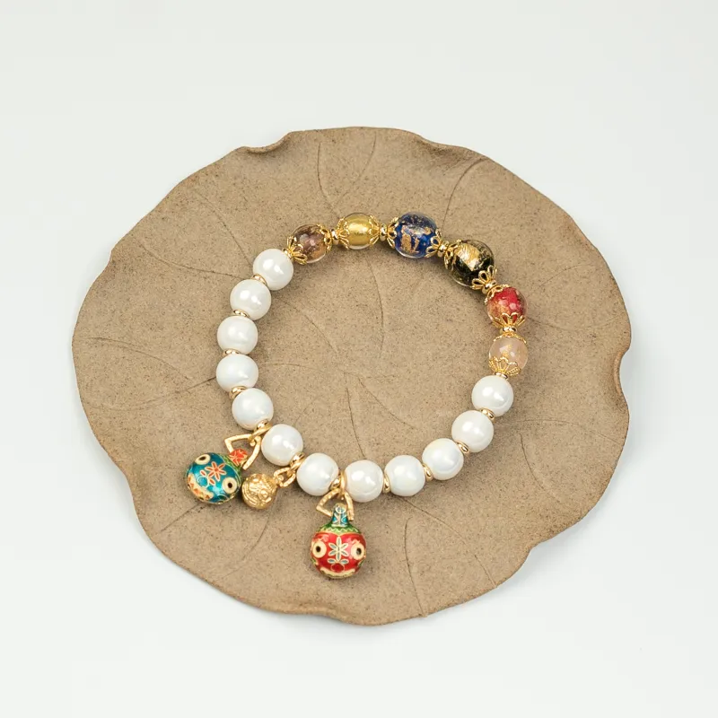 UJAT Colored Glaze Bracelets Unisex-1