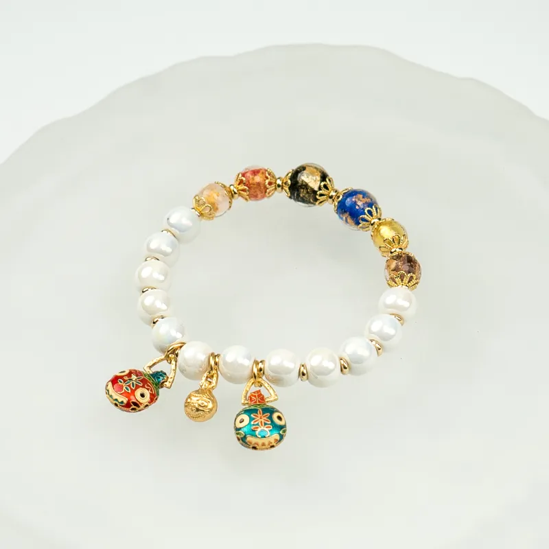 UJAT Colored Glaze Bracelets Unisex-2