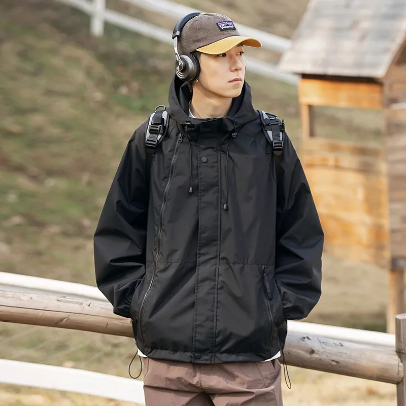 MindBridge Waterproof And Windproof Windbreaker Jacket Unisex-9