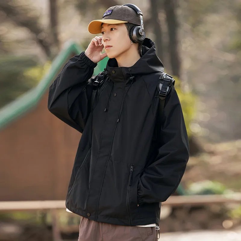 MindBridge Waterproof And Windproof Windbreaker Jacket Unisex-10