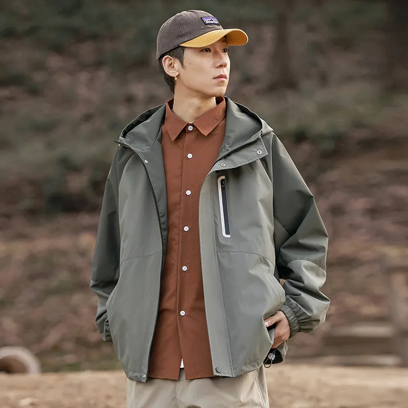 MindBridge Mountain Versatile Hiking For Urban Living/Travel/Commuting Windbreaker Jacket Unisex-12