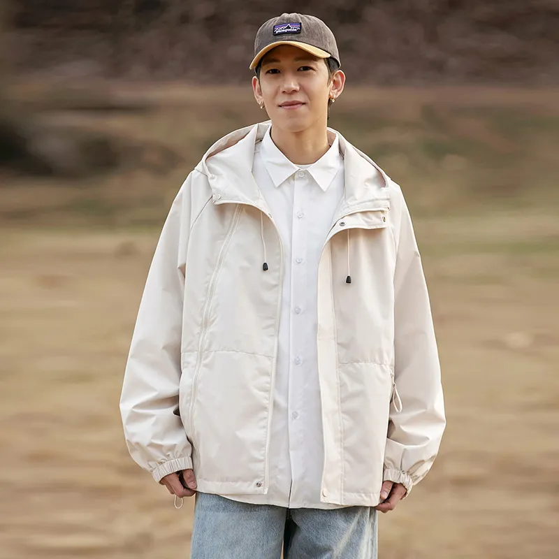 MindBridge Waterproof And Windproof Windbreaker Jacket Unisex-4