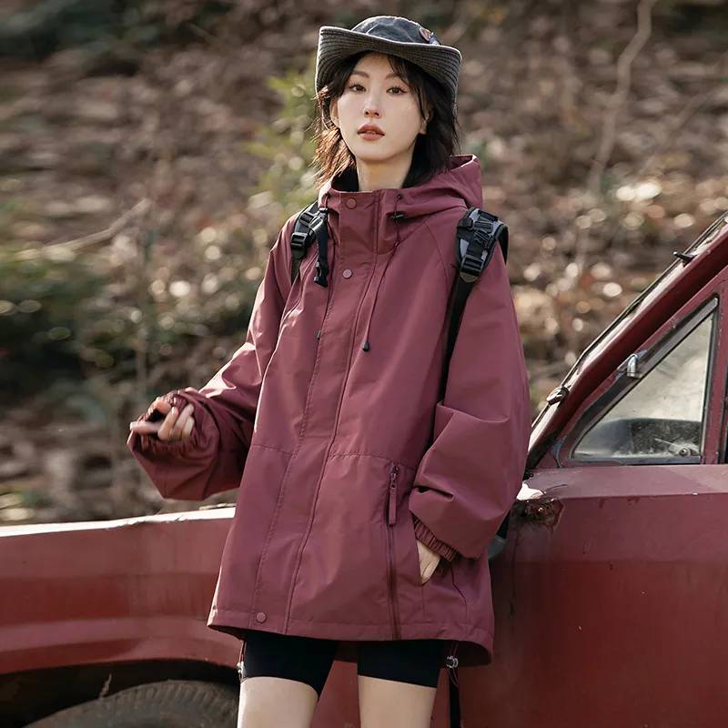 MindBridge Waterproof And Windproof Windbreaker Jacket Unisex-16
