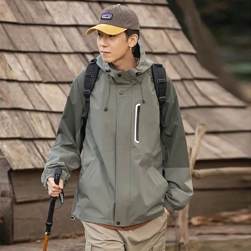 MindBridge Mountain Versatile Hiking For Urban Living/Travel/Commuting Windbreaker Jacket Unisex-11