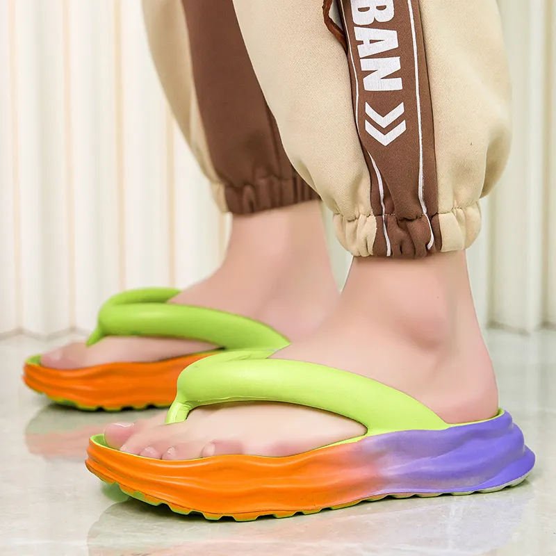 YUZHAOLIN Abrasion Resistant Slip Resistant Flip Flops Men's-5