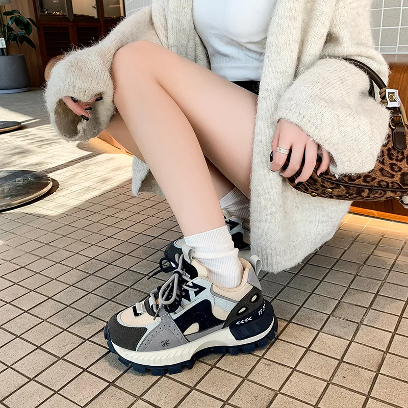 YUZHAOLIN Low-Top Chunky Sneakers Women's-5