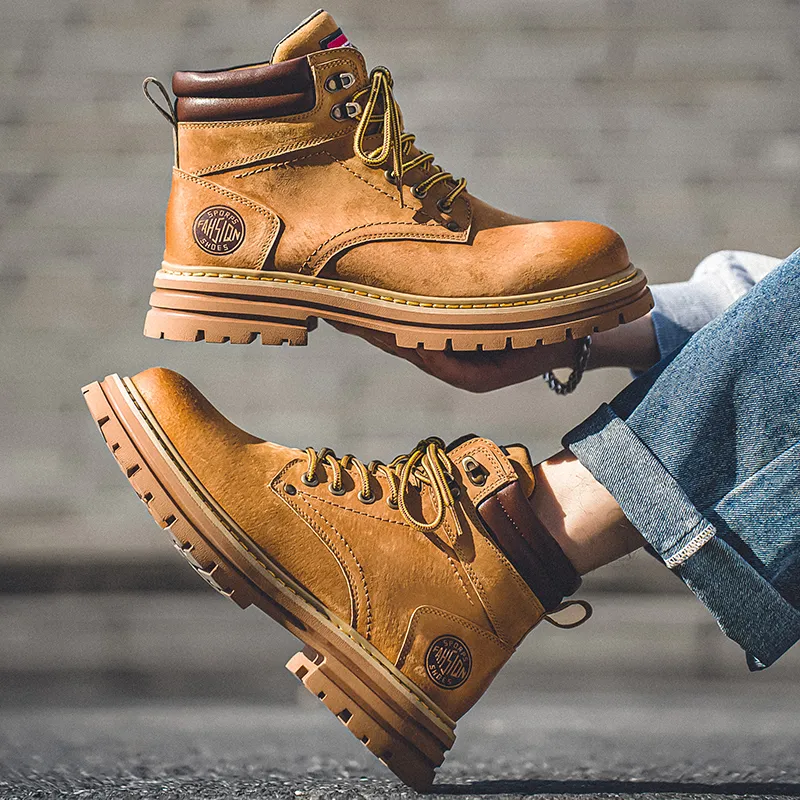 YUZHAOLIN Short Martin Boot Men's-6