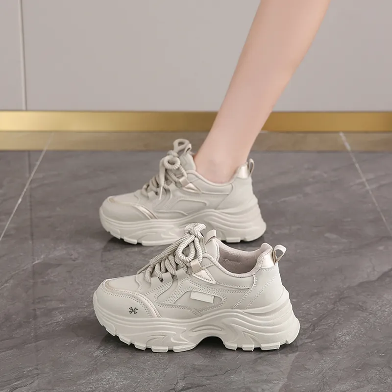 YUZHAOLIN Low-Top Chunky Sneakers Women's-9