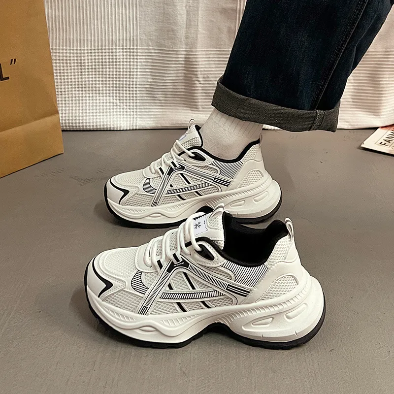 YUZHAOLIN Low-Top Chunky Sneakers Women's-1