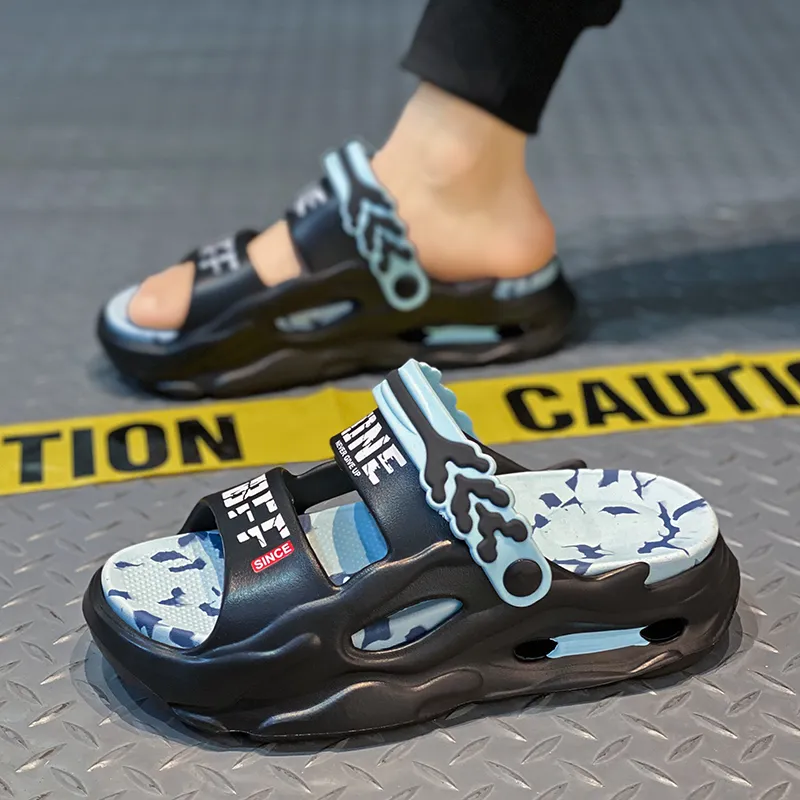 YUZHAOLIN Beach Sandals Unisex Gray Black/Black/Khaki/Black Blue/Fruit Green/White-21