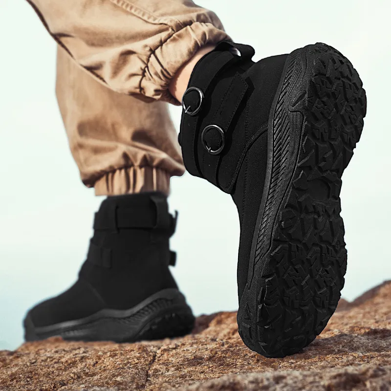 YUZHAOLIN Ankle Boots Men Khaki/Black/Gray-7