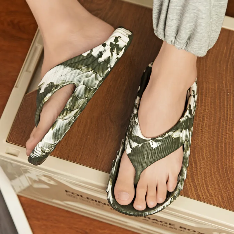 YUZHAOLIN EVA Abrasion Resistant Slip Resistant Flip Flops Men's-8