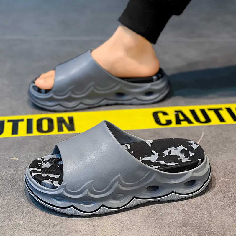 YUZHAOLIN EVA Slip Resistant Abrasion Resistant Slide Slippers Unisex-11