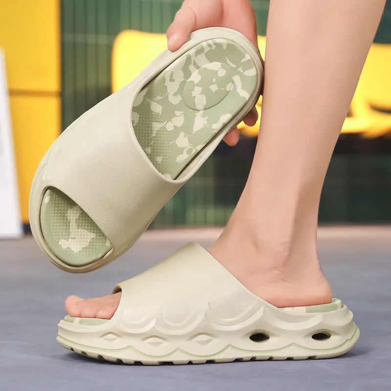 YUZHAOLIN EVA Slip Resistant Abrasion Resistant Slide Slippers Unisex-6