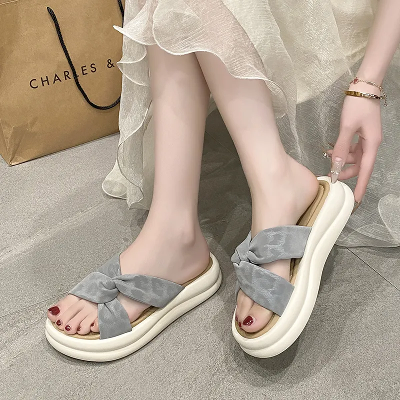 YUZHAOLIN Slip Resistant Abrasion Resistant Slide Slippers Women's-2