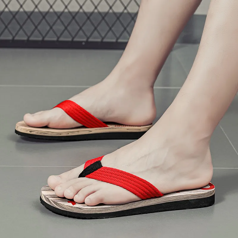 YUZHAOLIN Abrasion Resistant Slip Resistant Flip Flops Men's-2