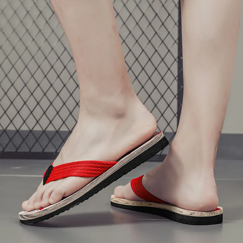 YUZHAOLIN Abrasion Resistant Slip Resistant Flip Flops Men's-3