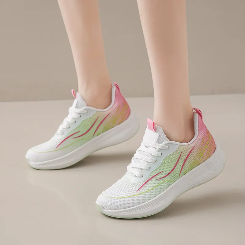 YUZHAOLIN Slip Resistant, Abrasion Resistant, Breathable, Rebound Low Top Casual Shoes Women's-11