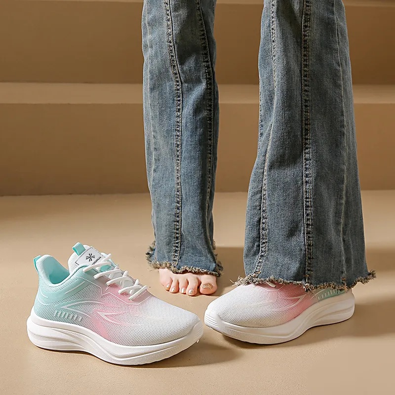 YUZHAOLIN Anti-Slip And Wear-Resistant Height Increasing Low-Top Casual Shoes Women's-12