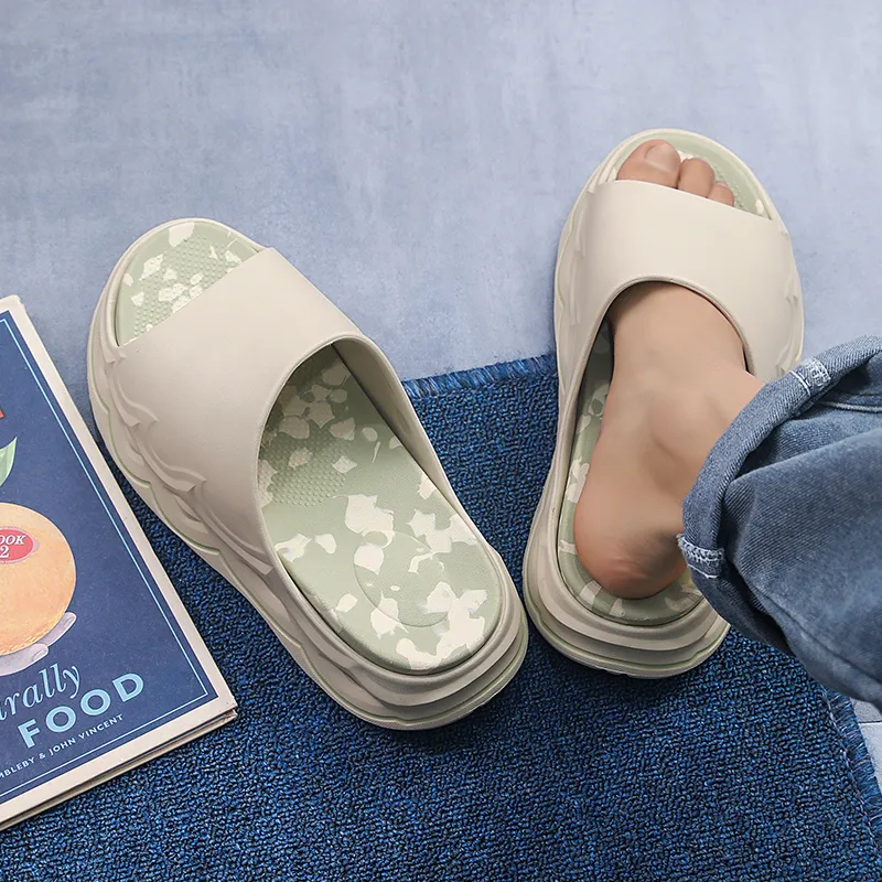 YUZHAOLIN EVA Slip Resistant Abrasion Resistant Slide Slippers Unisex-5