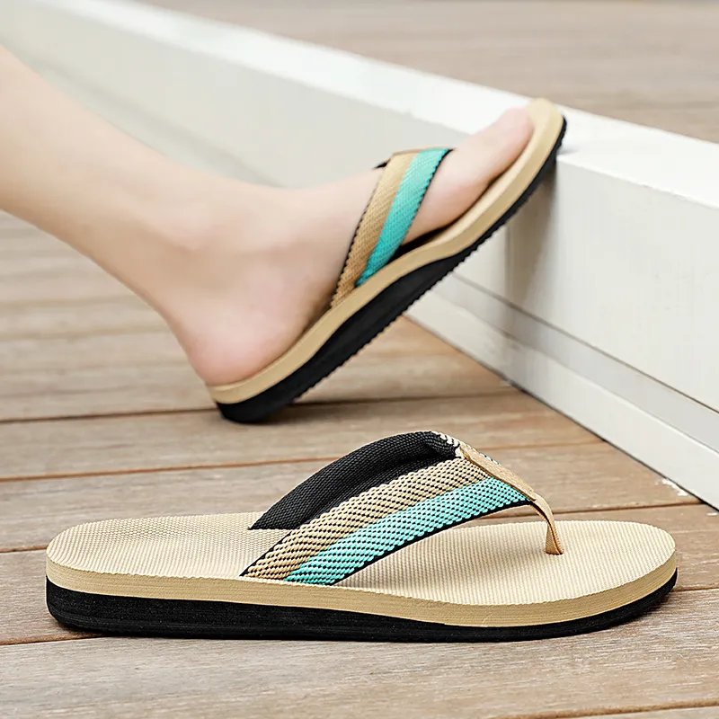 YUZHAOLIN Abrasion Resistant Slip Resistant Flip Flops Men's-4