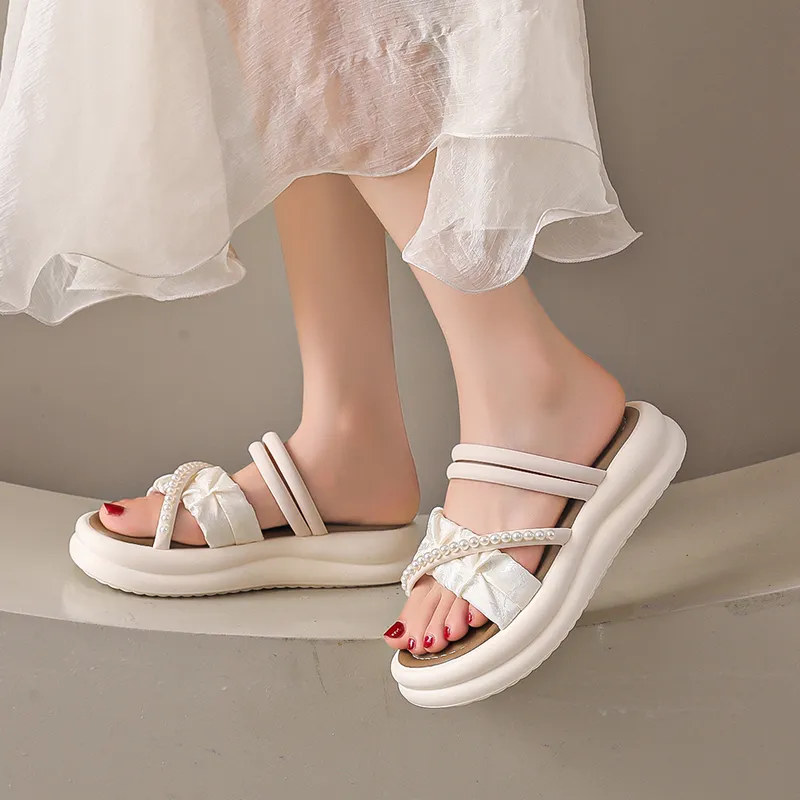 YUZHAOLIN One Strap Sandals Women's-4