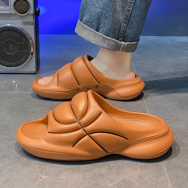 YUZHAOLIN EVA Slip Resistant Abrasion Resistant Slide Slippers Men's-3