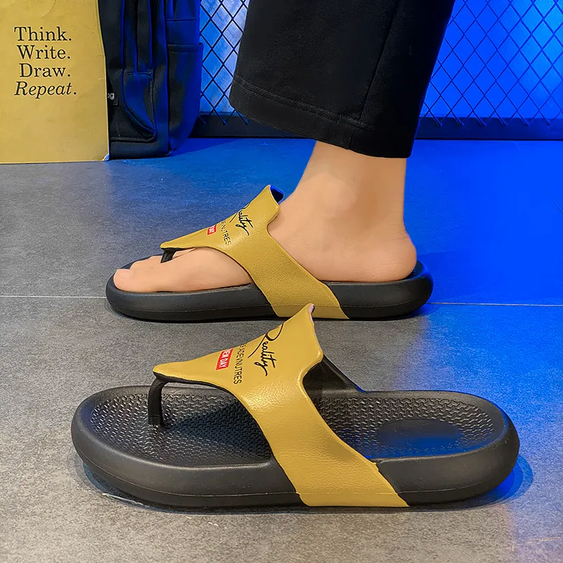 YUZHAOLIN Abrasion Resistant Slip Resistant Flip Flops Men's-7