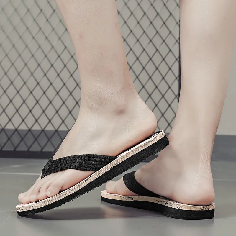 YUZHAOLIN Abrasion Resistant Slip Resistant Flip Flops Men's-11