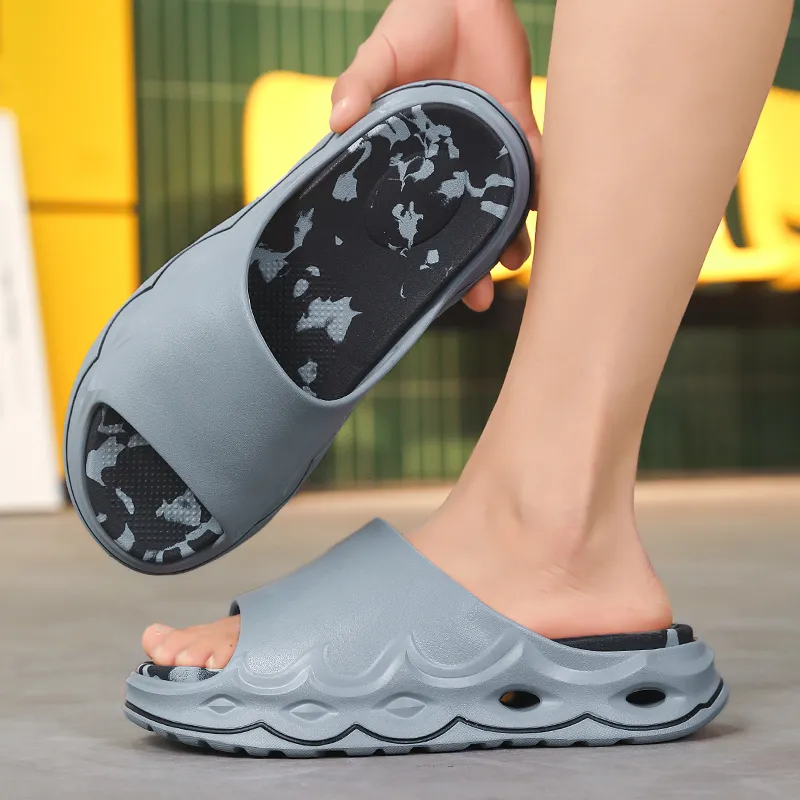 YUZHAOLIN EVA Slip Resistant Abrasion Resistant Slide Slippers Unisex-10