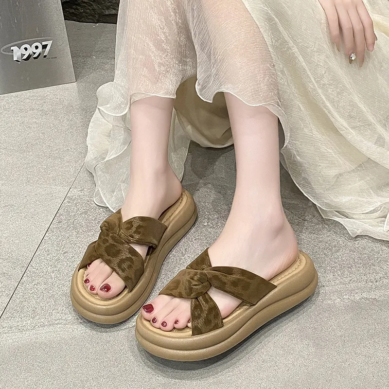 YUZHAOLIN Slip Resistant Abrasion Resistant Slide Slippers Women's-12
