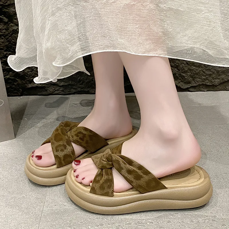 YUZHAOLIN Slip Resistant Abrasion Resistant Slide Slippers Women's-11
