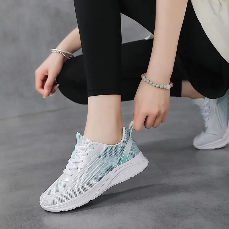 YUZHAOLIN Slip Resistant, Abrasion Resistant, Breathable, Height Increasing Low Top Casual Shoes Women's-11