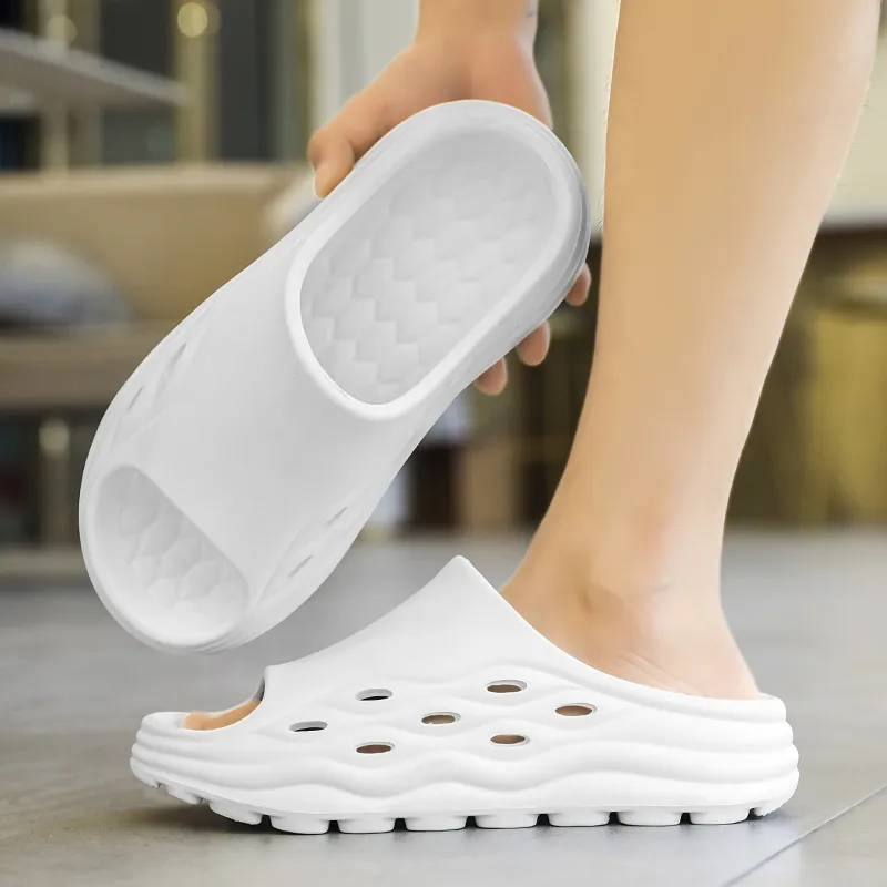 YUZHAOLIN Slip Resistant Abrasion Resistant Slide Slippers Men's-1