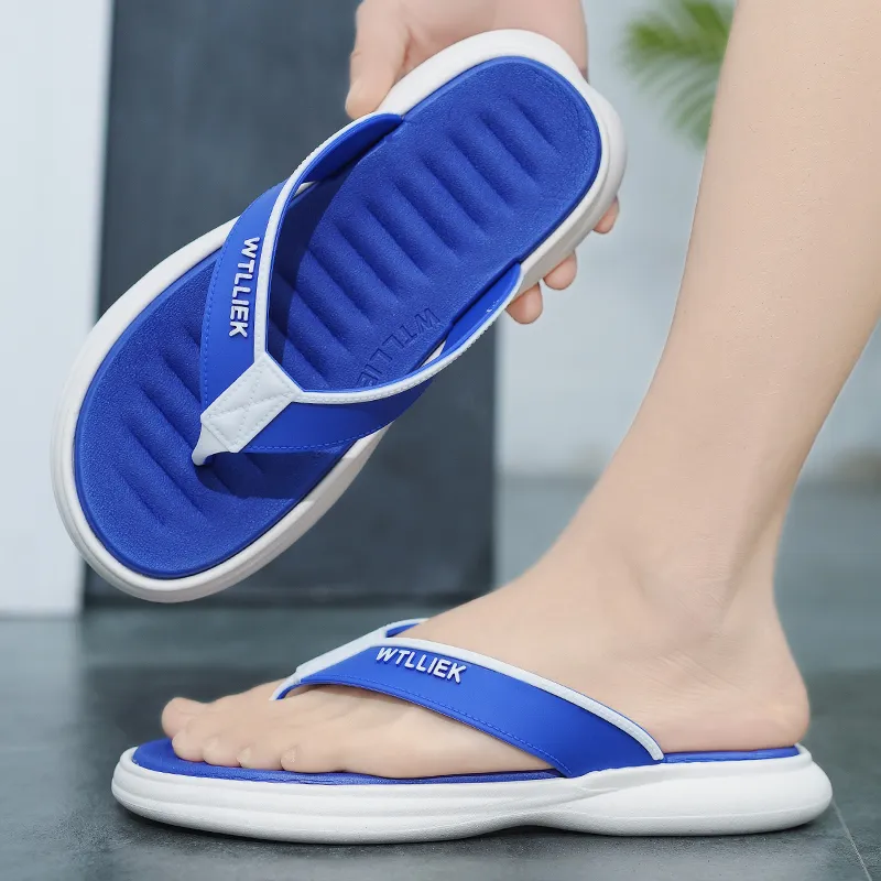 YUZHAOLIN EVA Abrasion Resistant Slip Resistant Flip Flops Men's-1