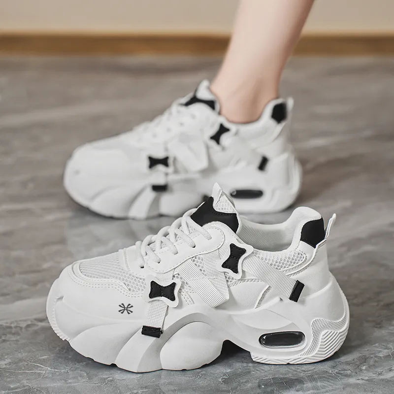 YUZHAOLIN Low-Top Chunky Sneakers Women's-12