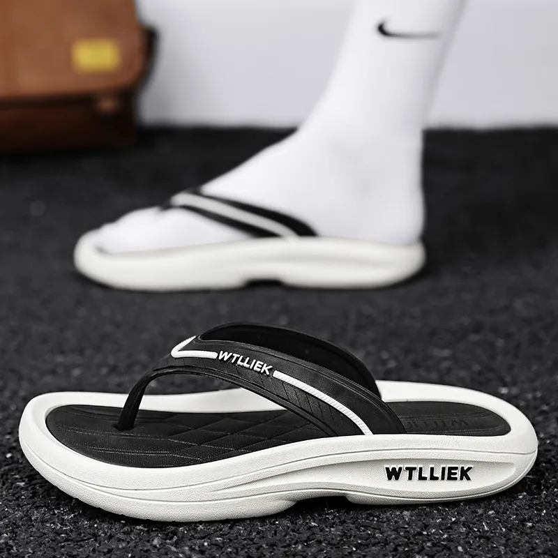 YUZHAOLIN EVA Odor Resistant Abrasion Resistant Slip Resistant Flip Flops Men's-3