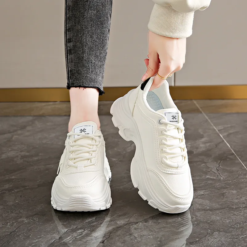 YUZHAOLIN Abrasion Resistant Slip Resistant Chunky Sneakers Women's-20