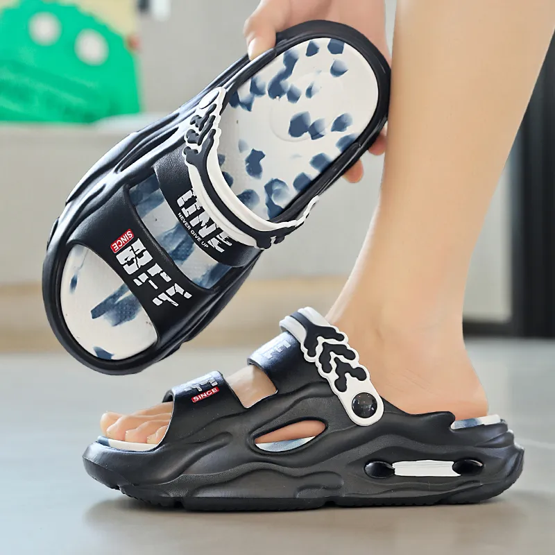 YUZHAOLIN Beach Sandals Unisex Gray Black/Black/Khaki/Black Blue/Fruit Green/White-28