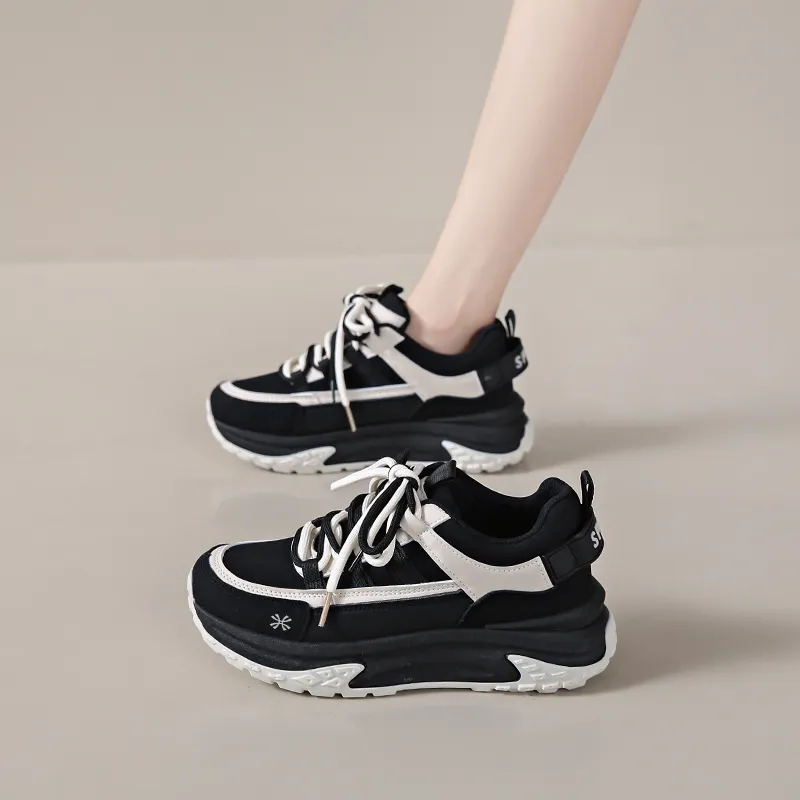 YUZHAOLIN Low Top Chunky Sneakers Women's-5