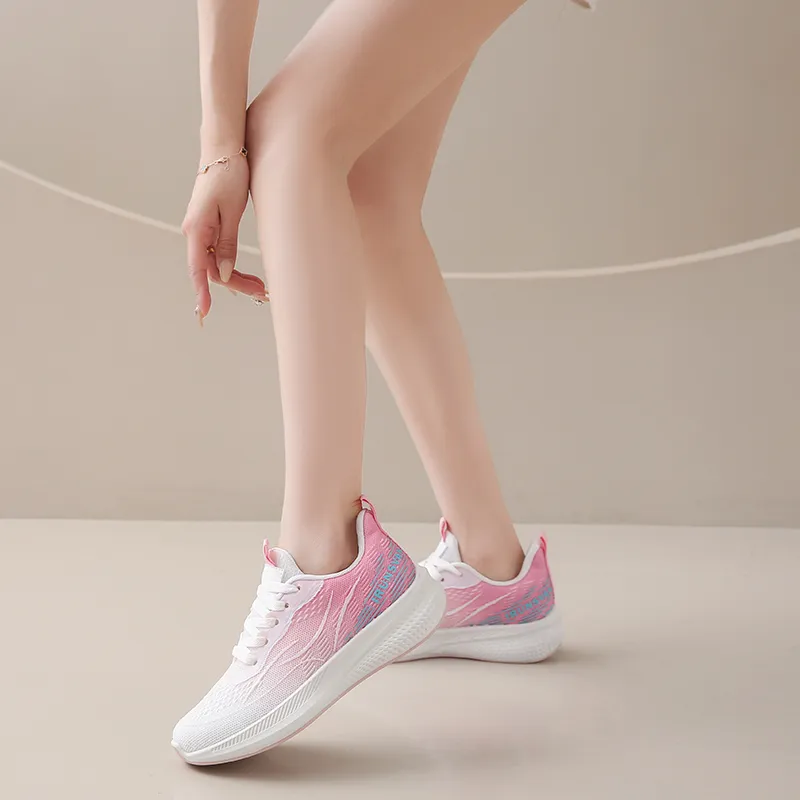 YUZHAOLIN Slip Resistant, Abrasion Resistant, Breathable, Rebound Low Top Casual Shoes Women's-2