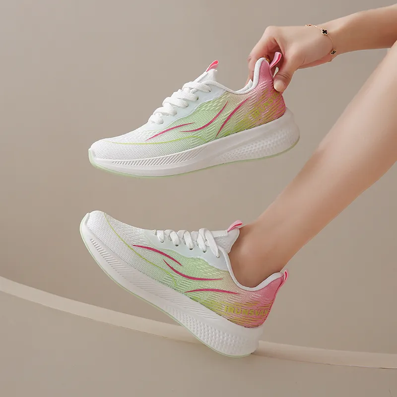 YUZHAOLIN Slip Resistant, Abrasion Resistant, Breathable, Rebound Low Top Casual Shoes Women's-10